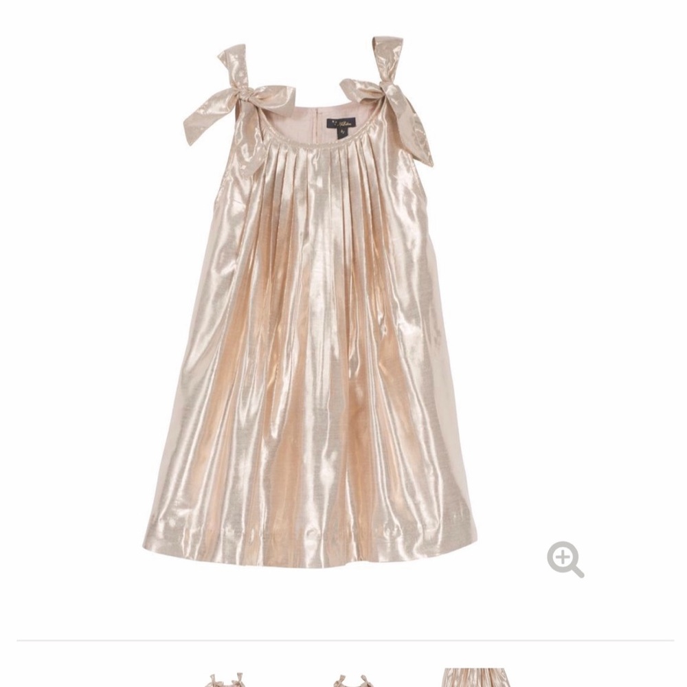 Gold dress